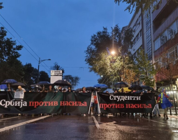 Протест "Србија против насиља", блокиран саобраћај
