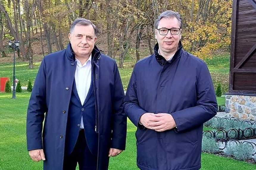Вучић угостио Додика у Београду. О чему су причали два сата?