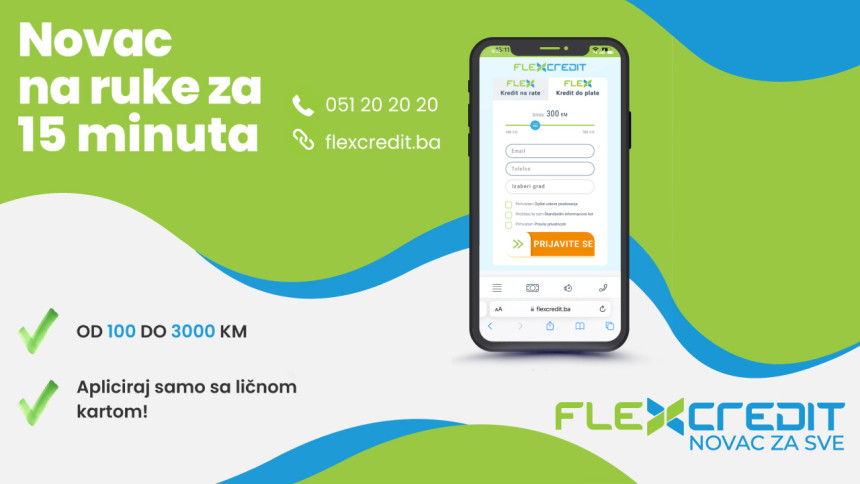 Brza finansijska rješenja kompanije FlexCredit na dohvat ruke, a od sada i uz 0% kamate!