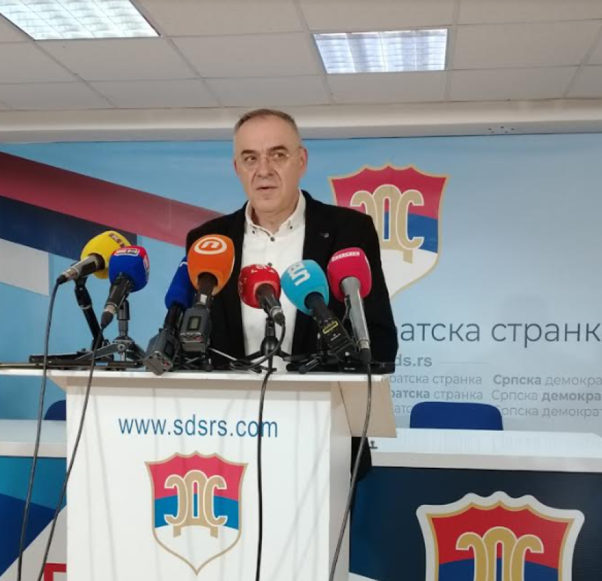 Miličević: SDS na izbore izlazi pod svojim imenom