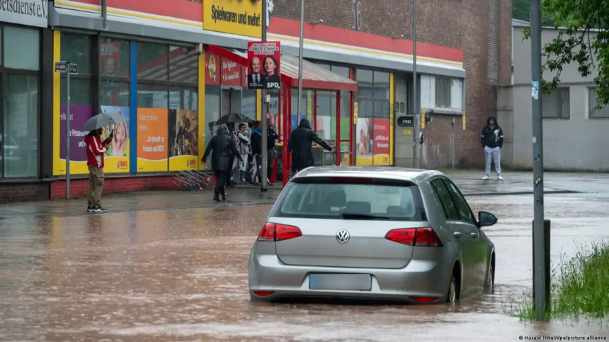 Njemačka: Velike padavine, poplave i klizišta