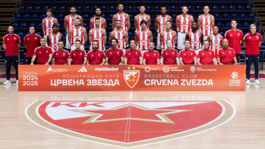 Košarkaški klub Crvena zvezda predstavio tim