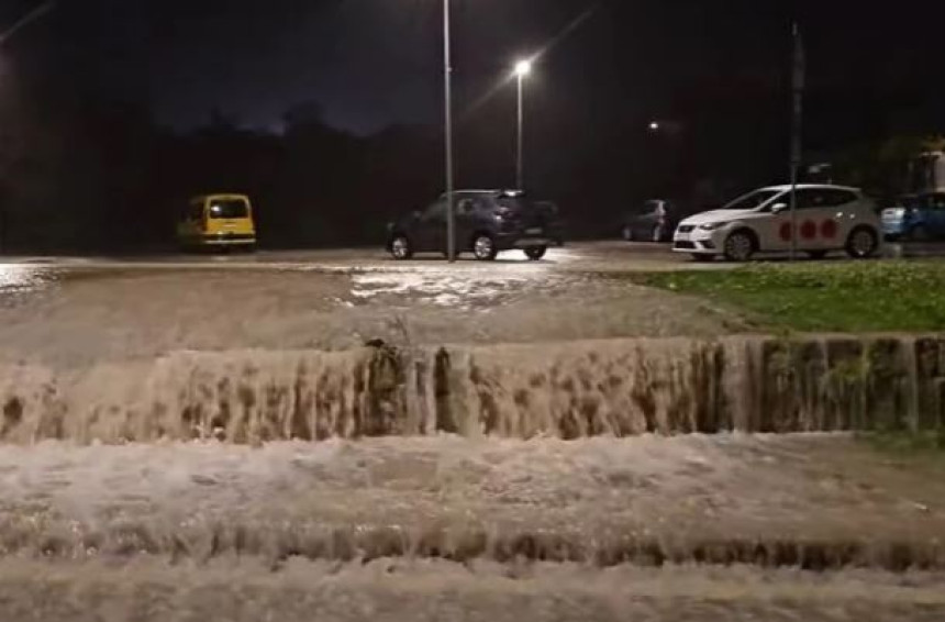 Velike padavine sve bliže Srpskoj, Istra pod vodom (VIDEO)