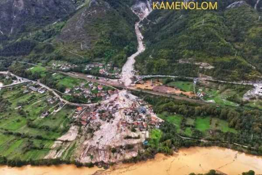 Dokumentacija o kamenolomu iznad Donje Jablanice