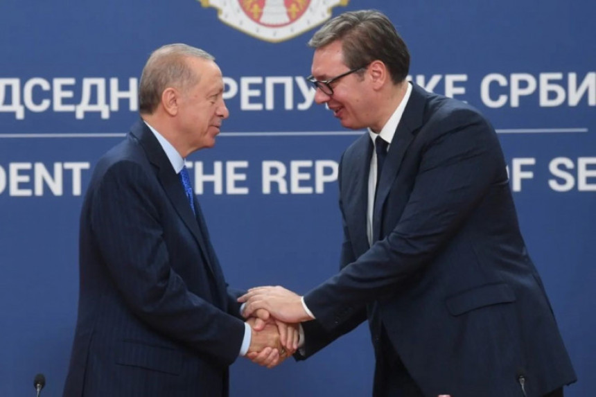 Турски предсједник стиже у дводневну посјету Србији