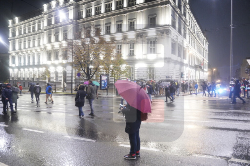 Završen protest opozicije u Beogradu