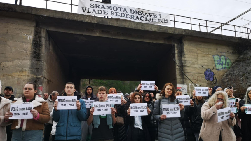 Протести у Доњој Јабланици: Не могу више поднијети...