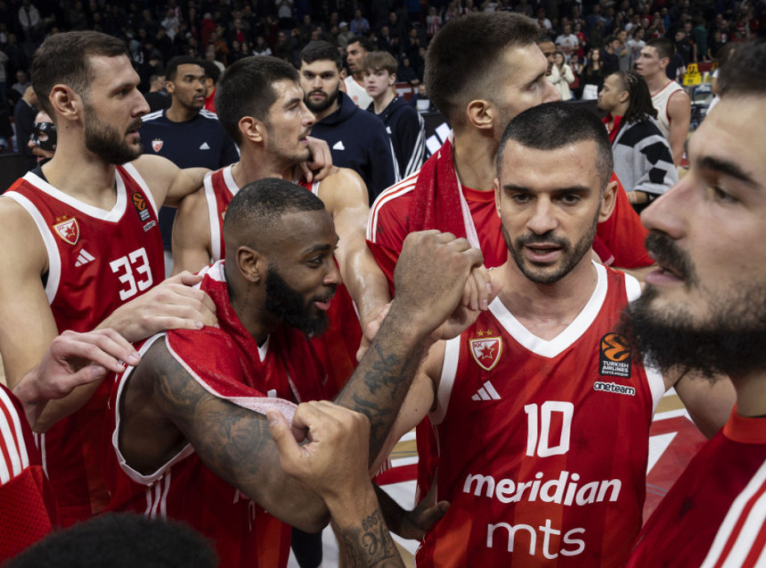 Košarkaši Crvene zvezde poraženi od Olimpije iz Milana