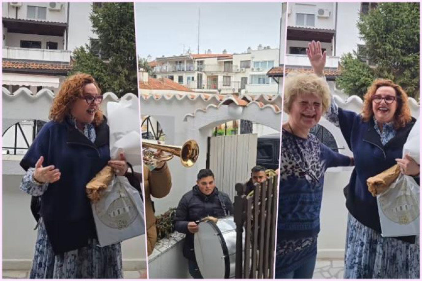 Ана Бекута банула код Босанца на Божић са трубачима!