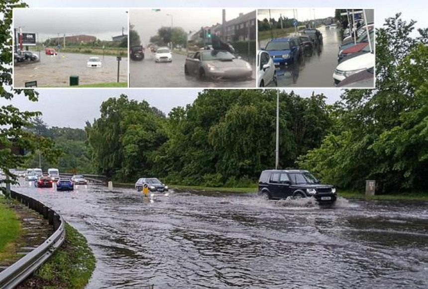 Velika Britanija na udaru oluje, milioni ljudi upozoreni