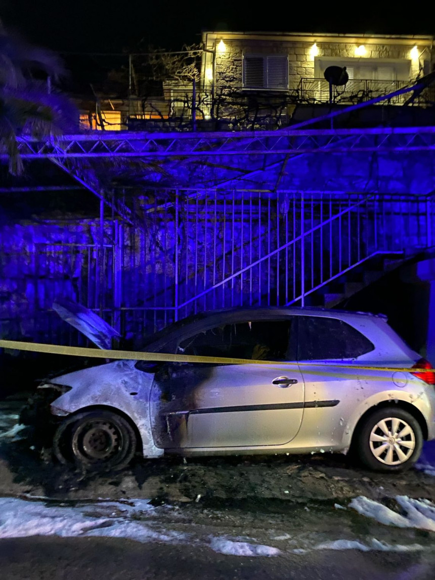 Još uvijek se ne zna ko je zapalio vozilo Nebojše Vukanovića