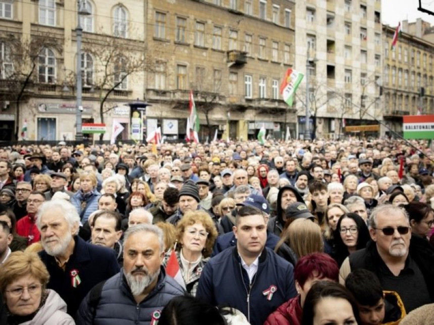 Protesti mađarske opozicije protiv Viktora Orbana