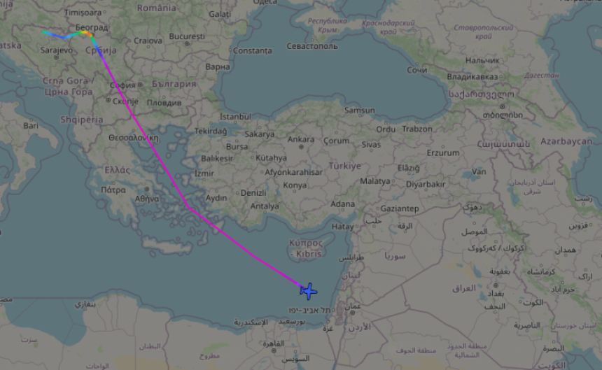 Dodik u Izraelu - Avion Vlade Srpske sletio u Tel Aviv