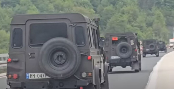 Albanska i Turska vojska krstari našim putevima (VIDEO)