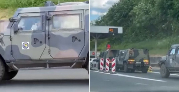 У Сарајево ушао конвој војних возила ЕУФОР-а (ВИДЕО)