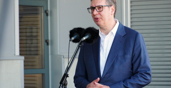 Vučić: Mi nudimo napredak a blokaderi da Srbija stane