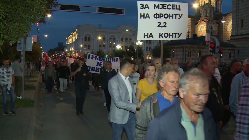 Повећање борачког додатка од 0,5 КМ понижење за борце