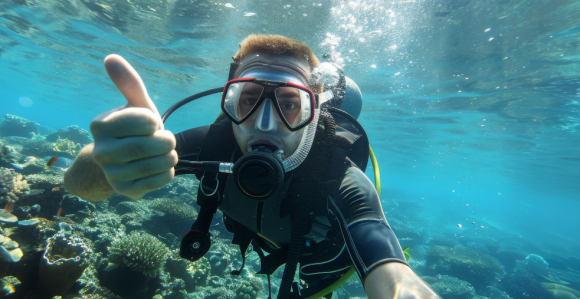 Ронилац пронашао колегин давно изгубљен сат у океану!