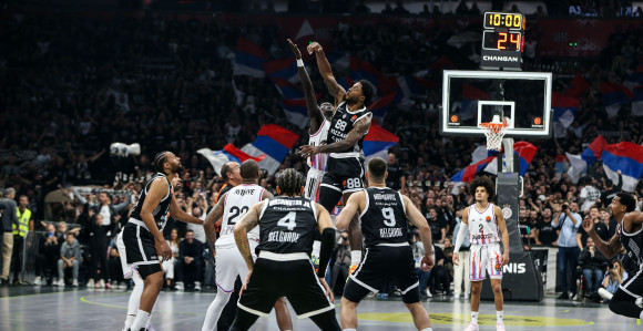 Debakl: Košarkaši Partizana pretrpjeli su poraz od Pariza