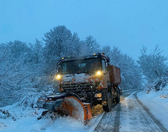 BL: Ekipe zimske službe na terenu od ranog jutra