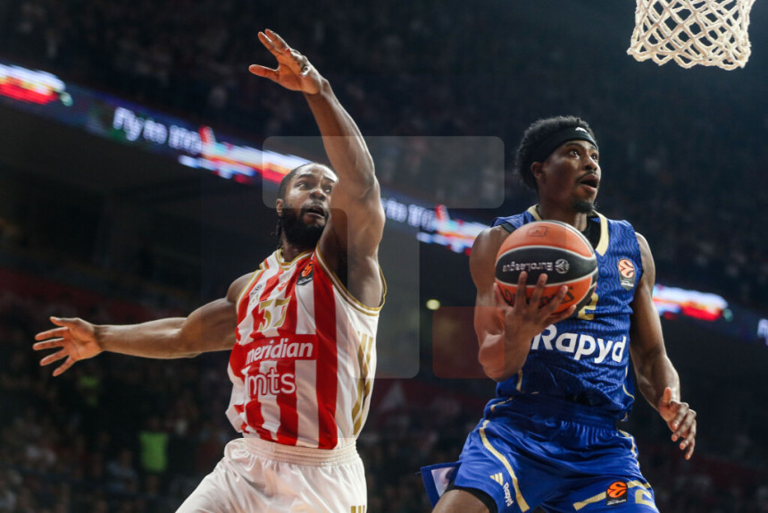 Košarkaši Zvezde poraženi od Makabija u 27. kolu Evrolige