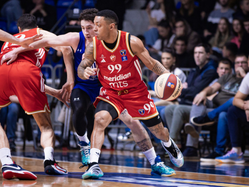 Zvezda pobijedila Budućnost u 18. kolu ABA lige