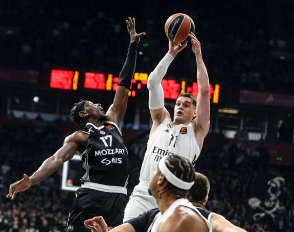 Partizan poražen od Real Madrida u 28. kolu Evrolige