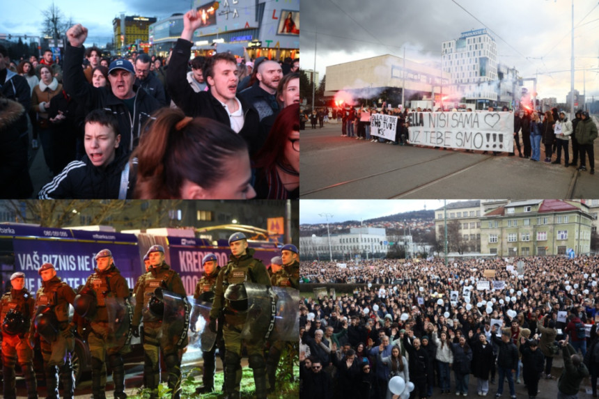 Sarajevo: Demonstranti zauzeli centralne raskrsnice