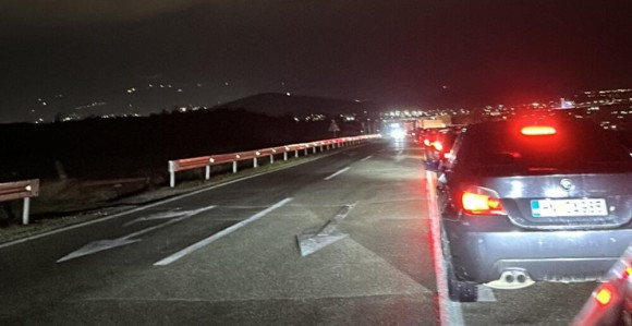 Teška saobraćajna nesreća na putu Podgorica - Cetinje