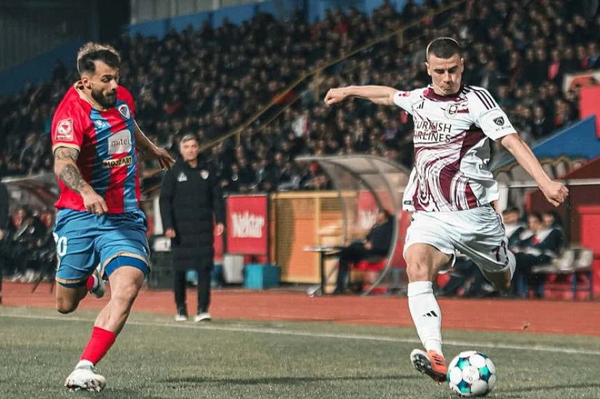 Borac protiv Sarajeva: Poveo poslije poluvremena