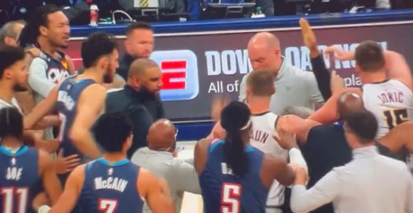 Јокић побјеснио, озбиљно се закувало на терену (ВИДЕО)