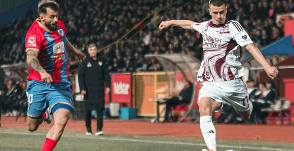 Борац против Сарајева: Повео послије полувремена