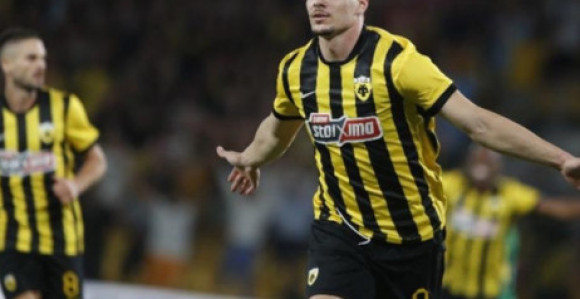 Јовић двоструки стријелац за АЕК против Атромитоса