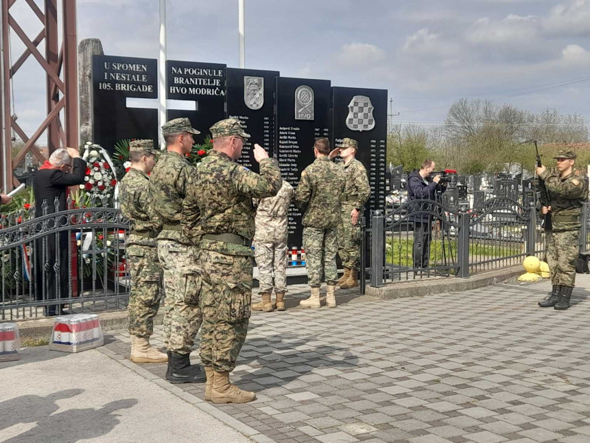 Modriča: Godišnjica osnivanja 105. brigade HVO