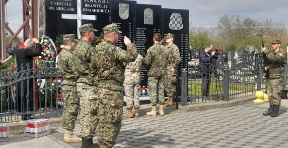 Modriča: Godišnjica osnivanja 105. brigade HVO