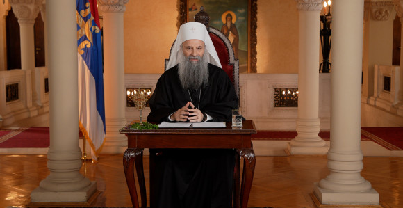 Patrijarh služio na Vaskrs liturgiju u Pećkoj patrijaršiji