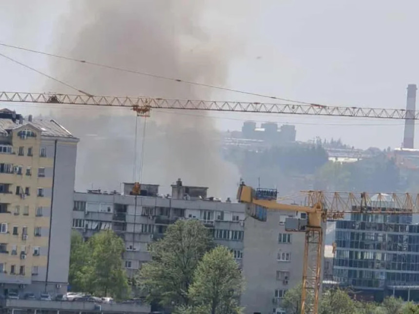 Požar u Geološkom institutu u Beogradu, jedna osoba stradala