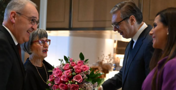 Vučić ugostio na večeri predsjednika Švajcarske