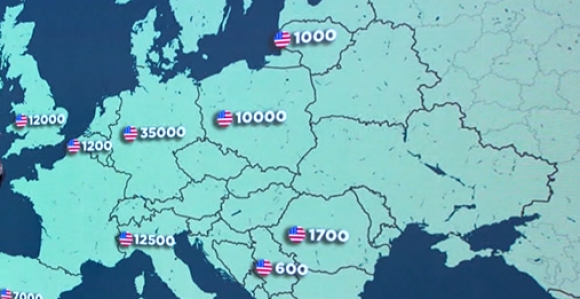 Gdje se nalaze najvažnije američke baze u Evropi?
