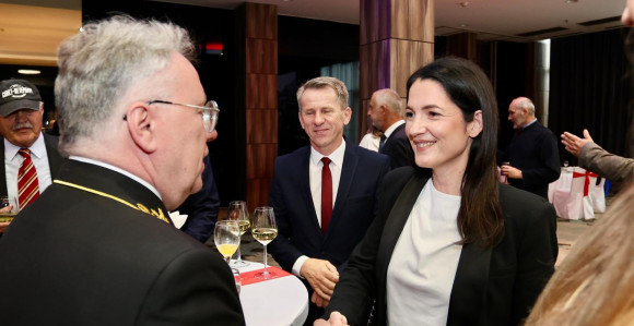 Јелена Тривић на пријему код руског амбасадора