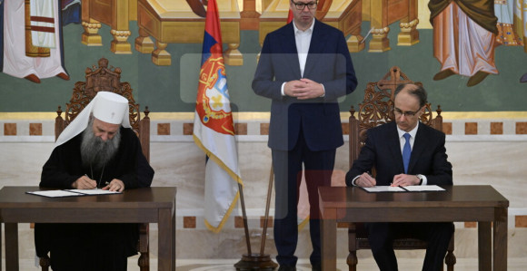 Потписан Уговор за завршне радове на Храму Светог Саве