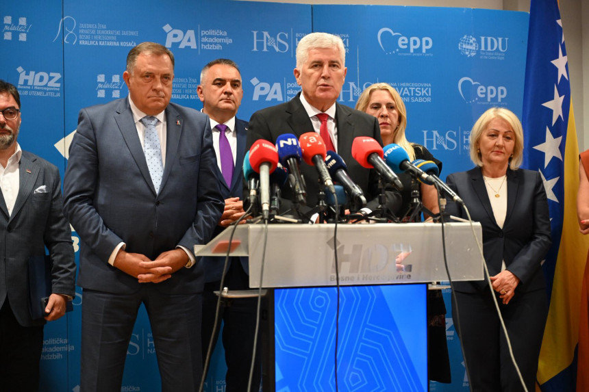 Dodik i Čović: Staviti van snage sve odluke visokih predstavnika