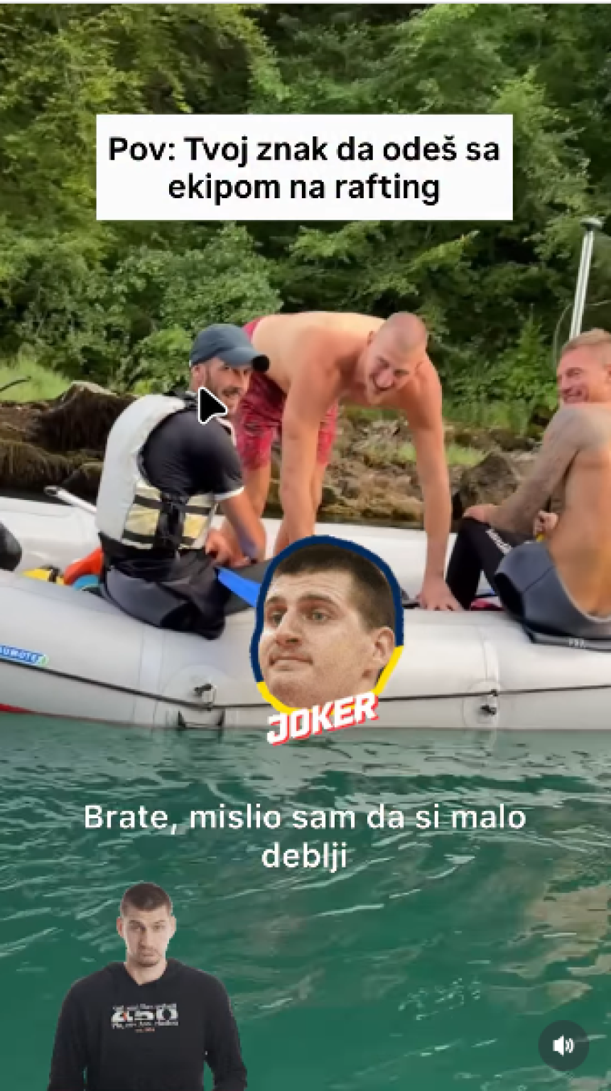 Јокићу добацивали младићи, његова реакција је хит! (ВИДЕО)
