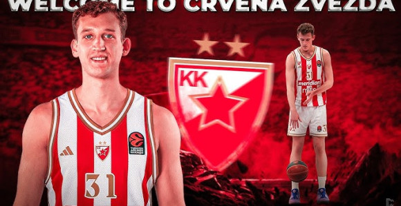 Војин Медаревић нови кошаркаш Црвене звезде