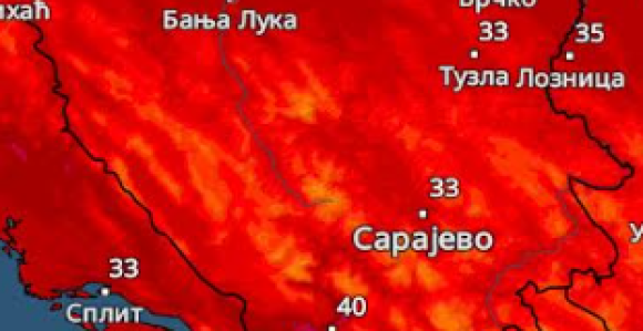 Српску захватио топлотни талас, 41 степен измјерен
