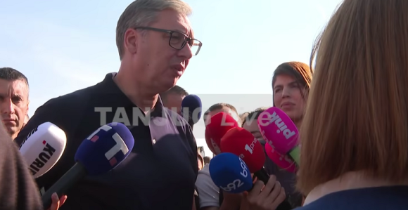 Vučić obilazi radove na auto-putu Kuzmin-Sremska Rača