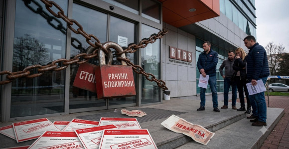 Поново блокирани рачуни РТРС-у