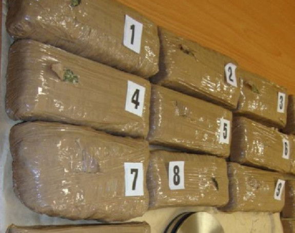 Заплијењено 28 килограма дроге
